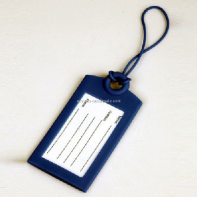 Rubber Luggage tag 