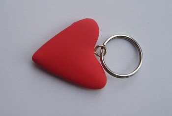 PVC Heart keychain