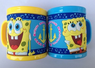 Hot sale Promotional plastic custom Mugs