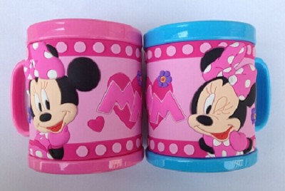 High Quality Promotional plastic custom Mickey Mugs